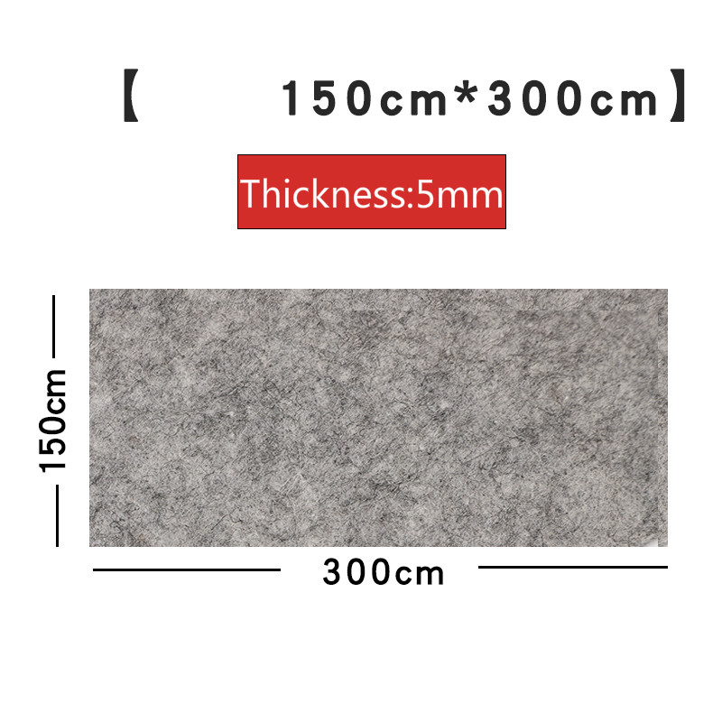 Verdikking Zachte Voelde Pad Peinture Feutre Zachte Chinese Kalligrafie Borstel Voelde Pad Inkt Schilderij Zachte Pad Tafel Mat Feutre Peinture