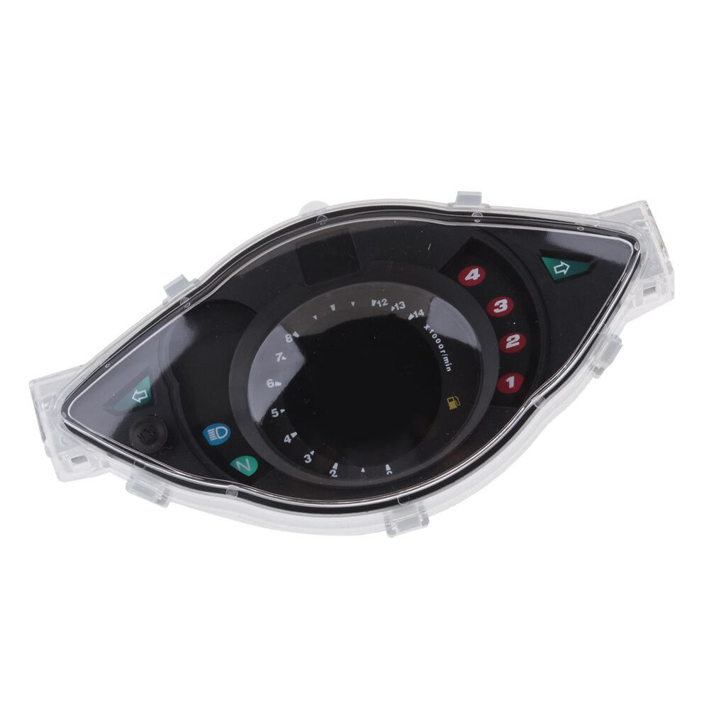 Motorfiets Digitale Motor Tach Urenteller Toerenteller Gauge Inductieve Display Voor Motorfiets Motor Marine Dc 12V Batterij