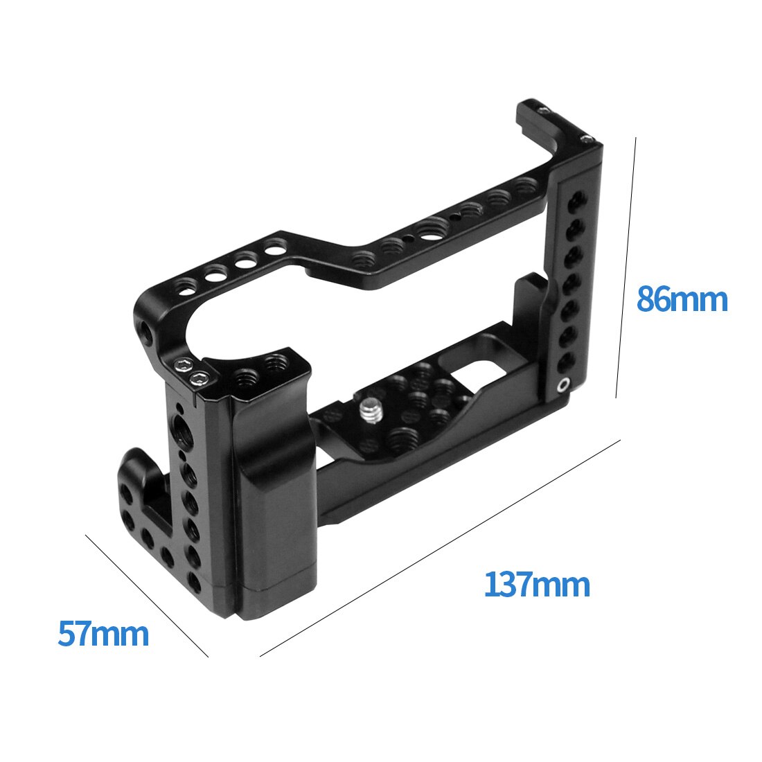 Per Canon EOS M6 Mark2 Cage Fotocamera DSLR Professionale Gabbia Grip Staffa di Protezione Gabbia Piastra A Sgancio Rapido per EOS M6 macchina fotografica