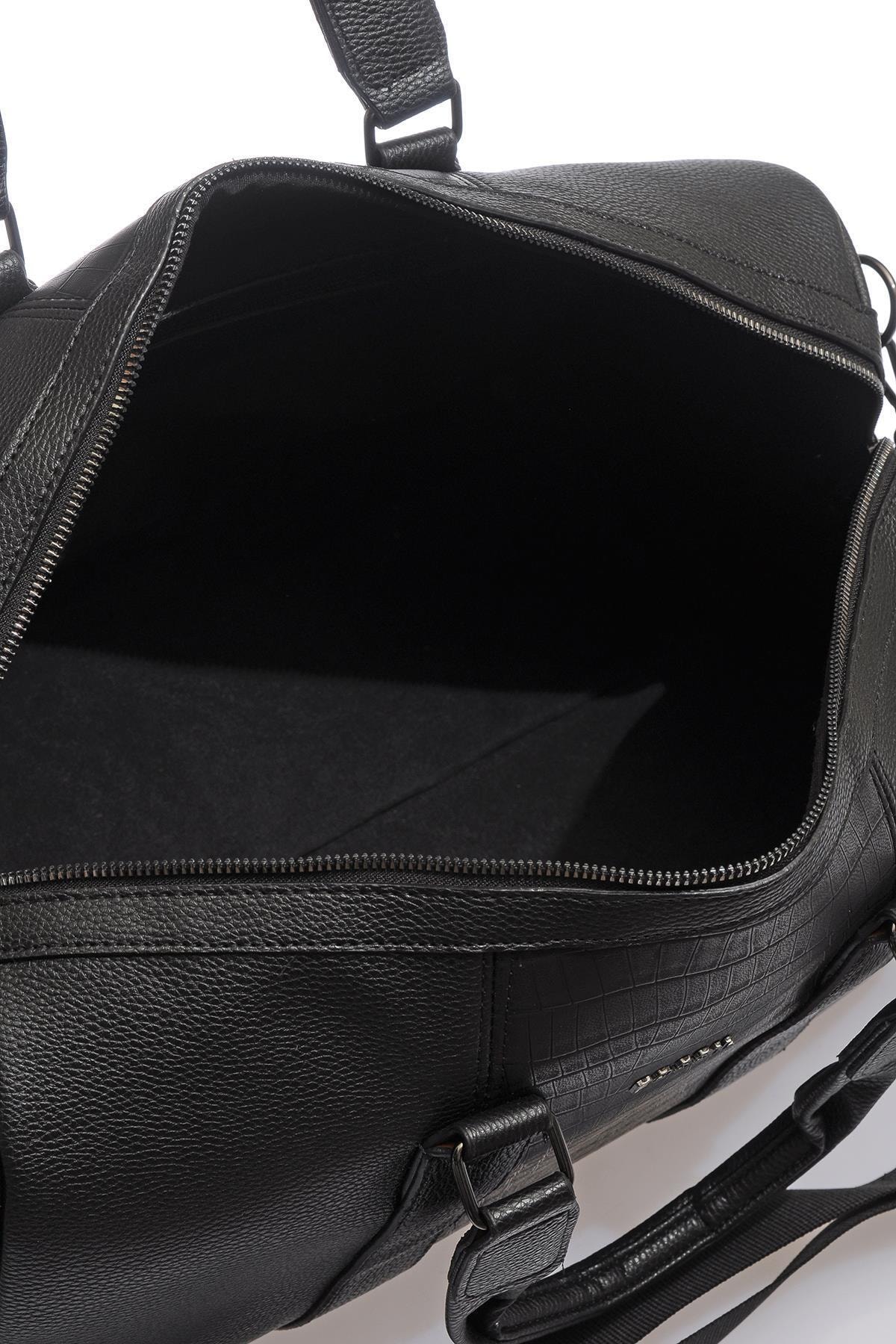 Quality leather original product bag sports wide Fscy064455 Black Unısex Sports Bag And Hand Briefcase