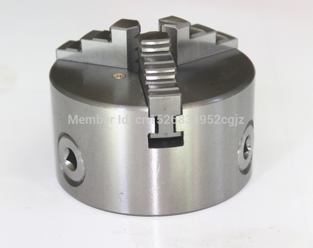 san OU K11-100 3 szczęki tokarka ręczna 100mm 4 "samozaciskowy uchwyt centrujący trzy szczęki stal hartowana robić wiercenia tokarka