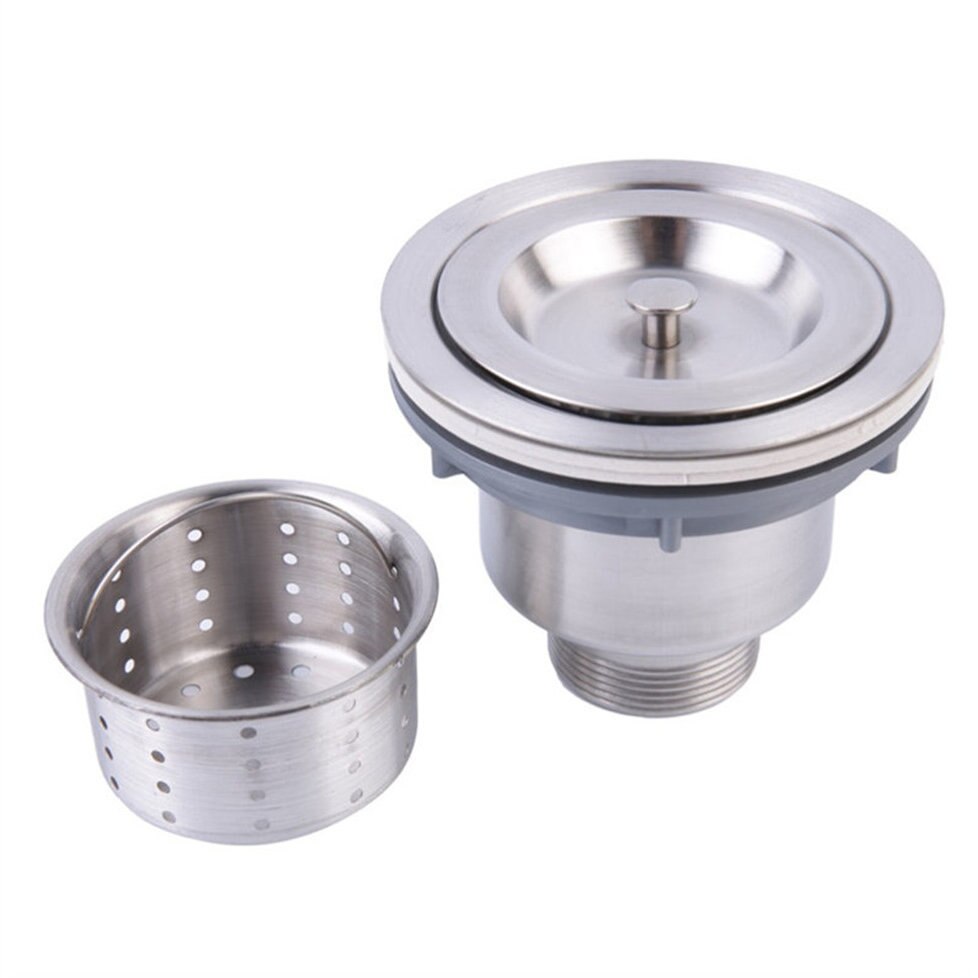 RV Sink Basket Strainer Stainless Steel - 3 1/2 Inch Diameter Replacement