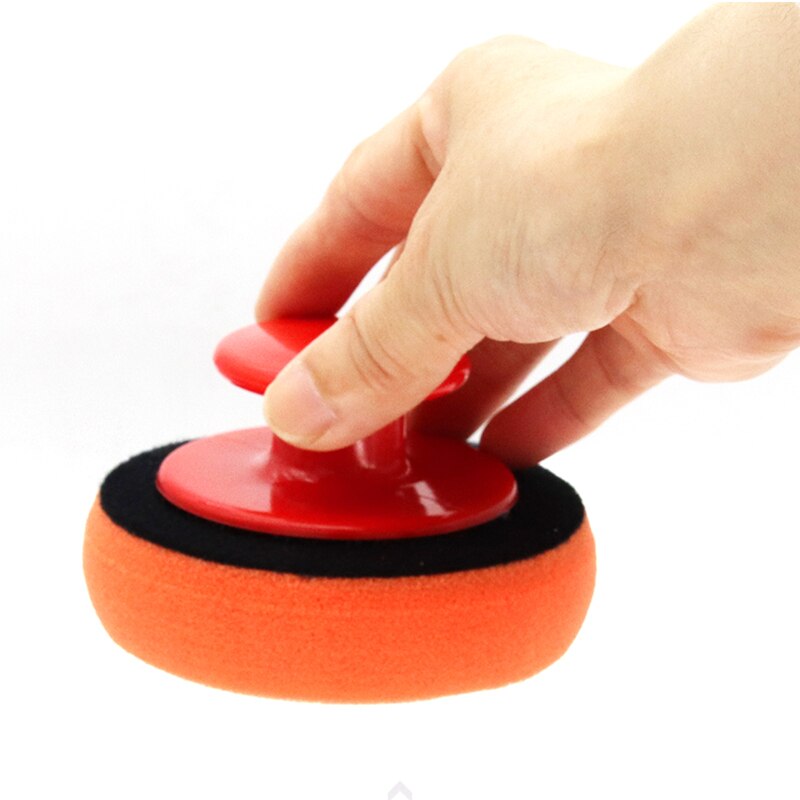 Car Wash Polishing Pad Car Wax Applicator Pad Auto Polisher Waxing Sponge Kit Car Interior Exterior Cleaning Accessories Tool