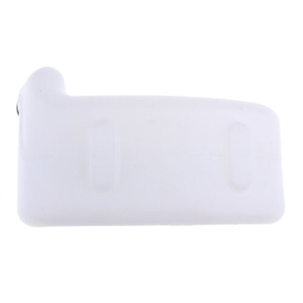 Electric Bicycle Fuel Tank White Plastic Gas Fuel Tank For Scooter For Gokart Mini Bike 43Cc 47Cc 49Cc