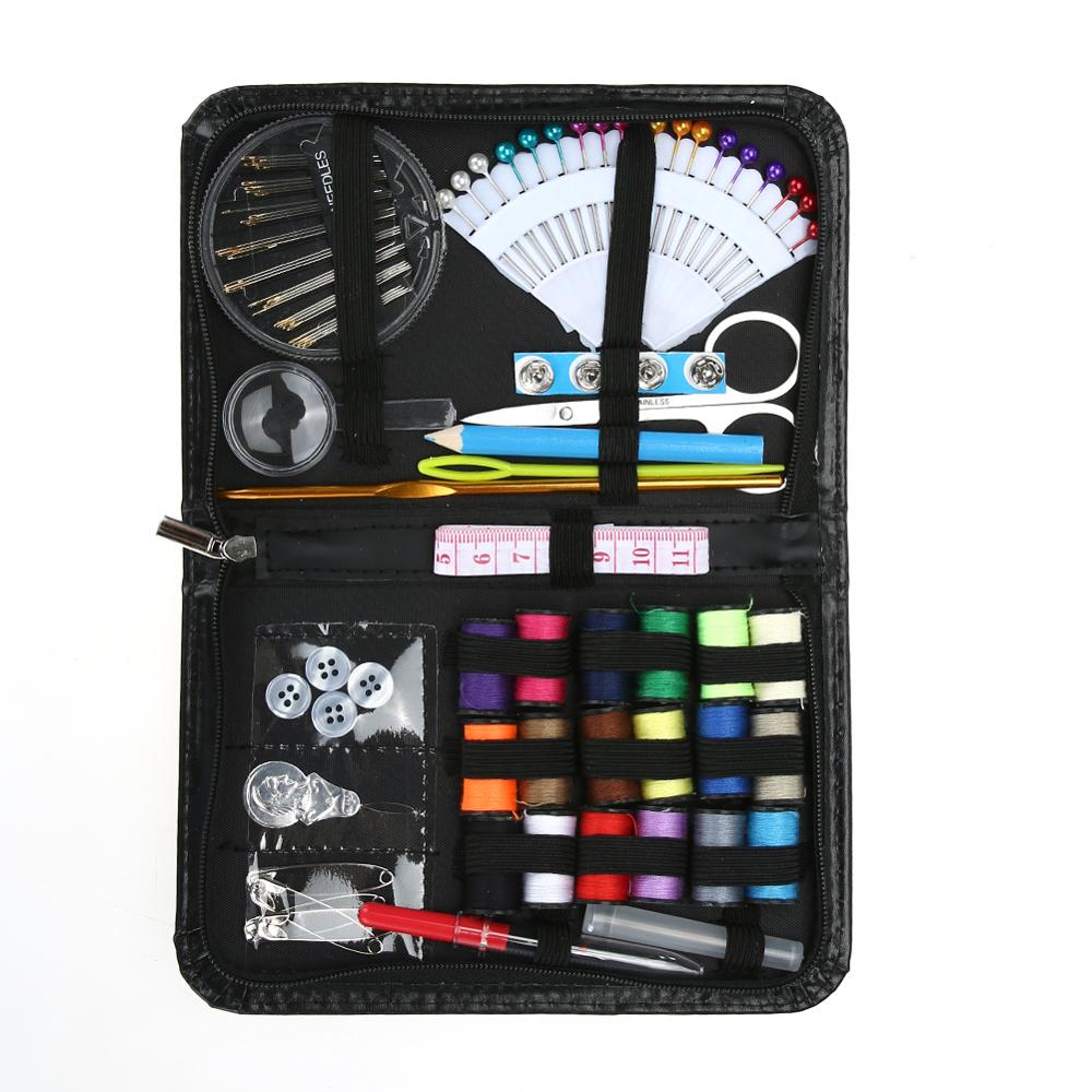 Sewing Kits Portable DIY Multi-function Sewing Box Set for Hand Knitting Quilting Stitching Embroidery Thread Sewing Accessories