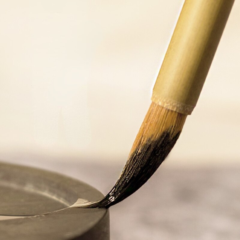 Bamboe Schrijven Borstels Wolf Haar Traditionele Chinese Kalligrafie Praktijk Pen Kleine Reguliere Script Supply Calligraphie