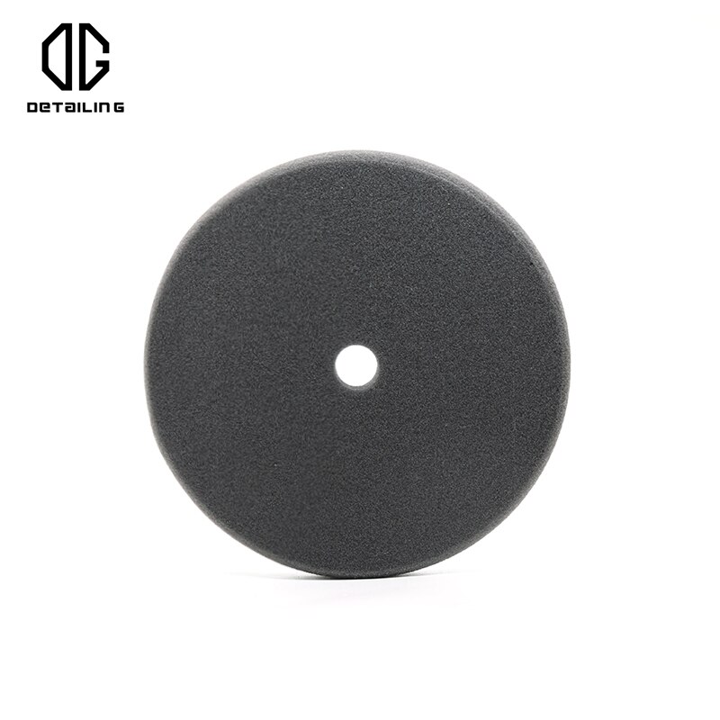 Detaillering Geïmporteerd Spons Pad Buffing 5Inch Convex Black Foam Finishing Pad Voor Auto Polijsten