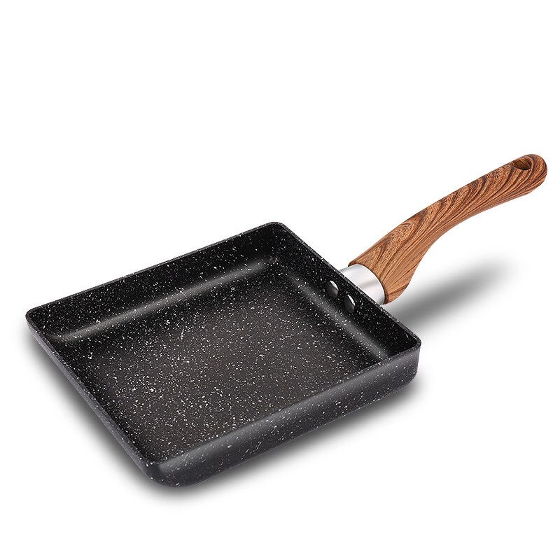 Pannen Vierkante Keuken Potten Mini Non Stick Pan Koekenpan Ei Pan Kleine Koekenpan Ei Pan Inductie Pot Wok pan Fryingcooking Pan