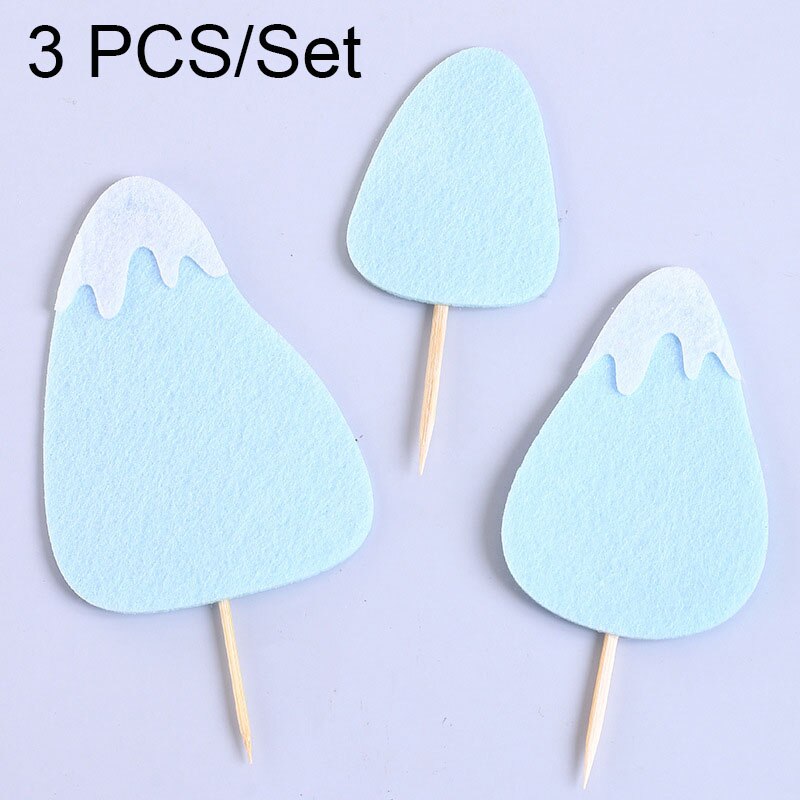 Small Tree Cake Topper Happy Birthday Party Decor Kids Boy Girl Birthday Cake Decor 1st Birthday Cupcake Toppers: 9