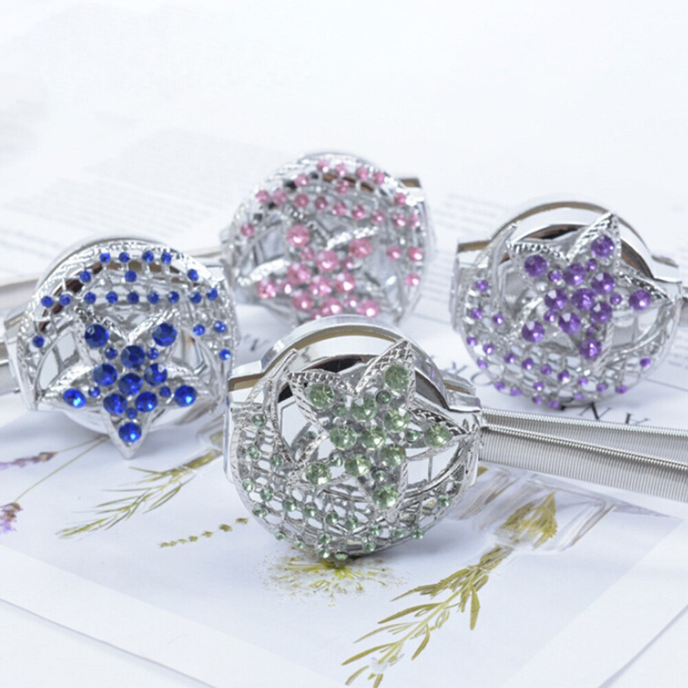 księżyc gwiazda magnetyczny sznurek robić zasłony klamra uchwyt Tieback pasek pas robić dekoracji wnętrz akcesoria dekoracyjne robić zasłna trwałe