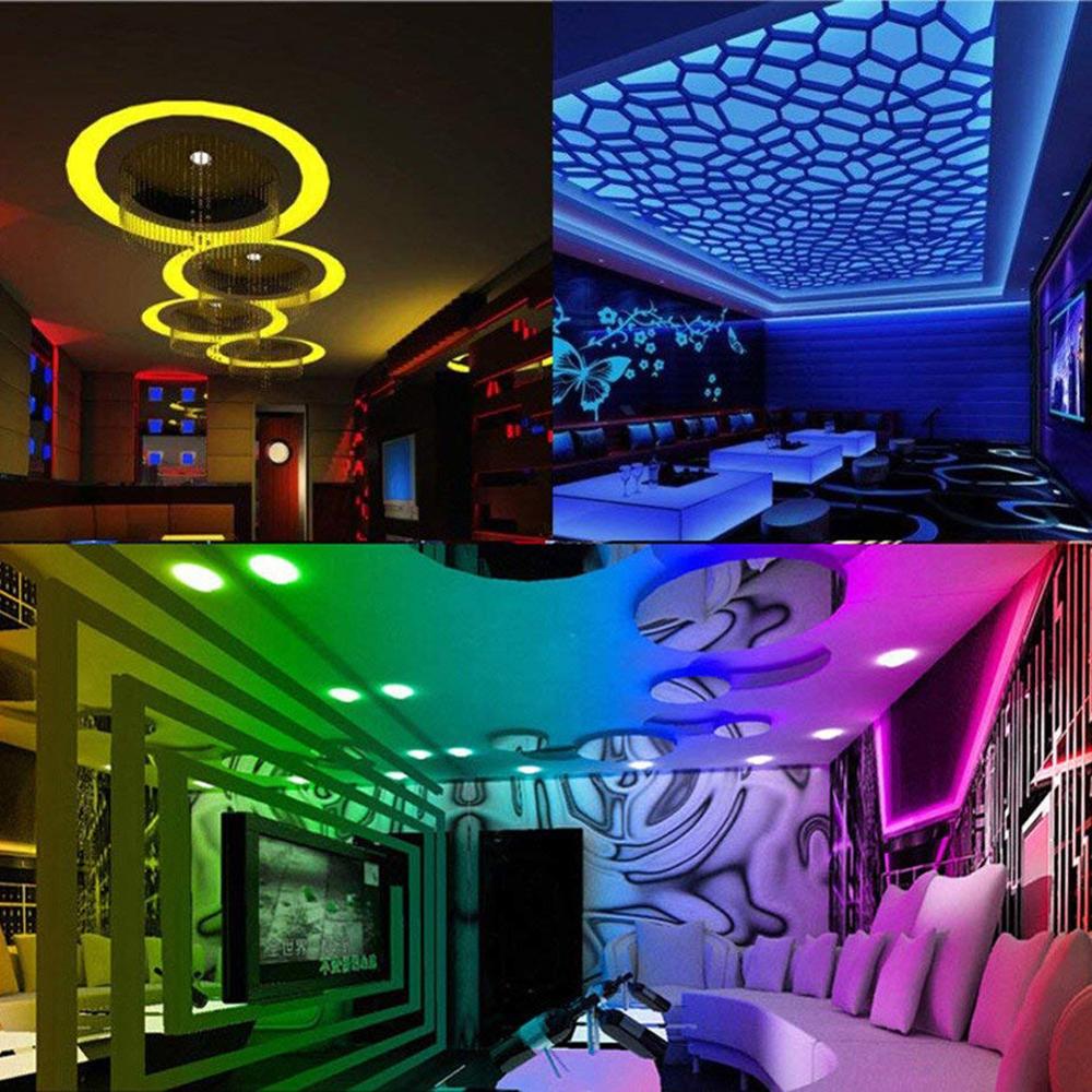 LED Strip 12V Ribbon LED Light Strips RGB Tape SMD 3528 Flexible 3M 5M 10M 20M Diode Tape with Remote Backlight for Home Party