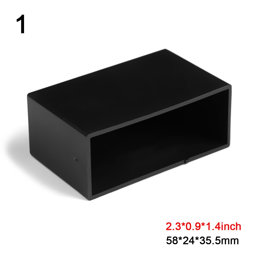 14 sizes Black ABS Plastic Electronic Project Box Instrument Case DIY Waterproof Cover Project Enclosure Boxes: 58x24x35.5mm