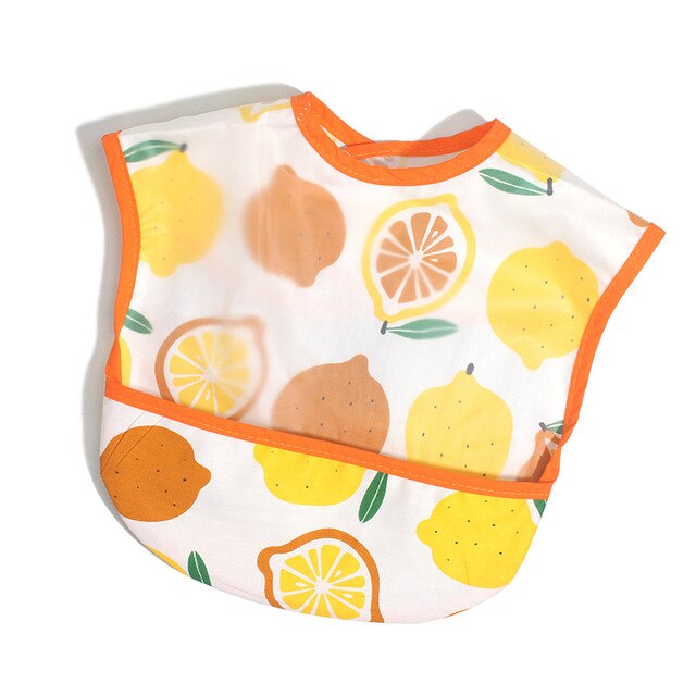 Pudcoco Zuigelingen Baby Jongens Meisjes Feeding Spuugdoekjes Slabbetjes Schort Waterdichte Eva Lunch Bib Cartoondruk Slabbetjes: B