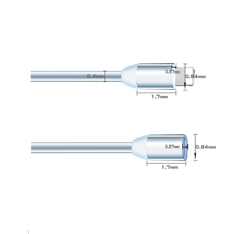Lightning Verlengkabel voor iPhone 11 Pro Max, Xs Max, Xr, 8/8 Plus/7, iPad Air, iPad Mini 8pin Video Audio Data Snel Opladen