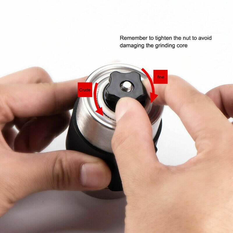 Manual Coffee Grinder Coffee Maker Ceramics Core Stainless Steel Hand Burr Mill Grinder Ceramic Corn Coffee Grinding Machine