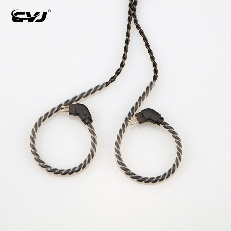 Cvj originele productlijn 0.75 0.78mm- plug hoofdtelefoon met wheat-by-wire mmcx zuurstofvrije koperdraad voorraad