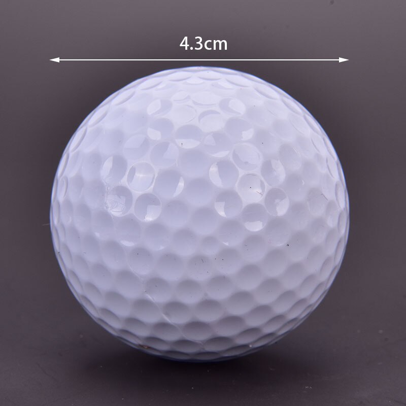 White Golf Ball Indoor Exercise Toy Ball Golf Ball Soft Indoor Practice Safety