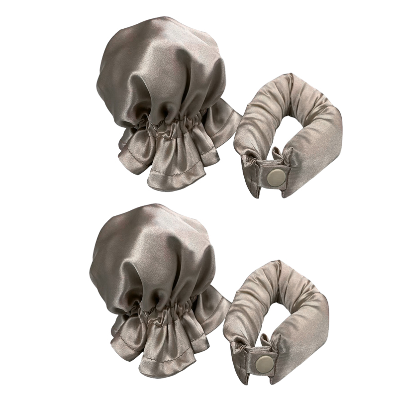 Heatless Hair Curlers No Heat Curly Hair Products Soft Hair Rollers Lazy Hair Rollers Sleeping Silk Curls Hair Styling Tools: Pink