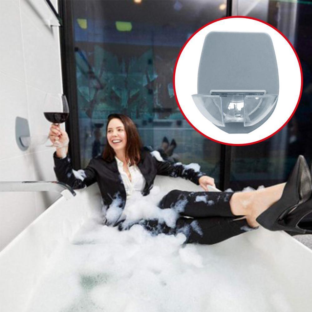 Hushållshållare i plast vinglas för badet dusch glas vinställ glasställ stark silkeslen förvaring kök rödvin  i3 b 9