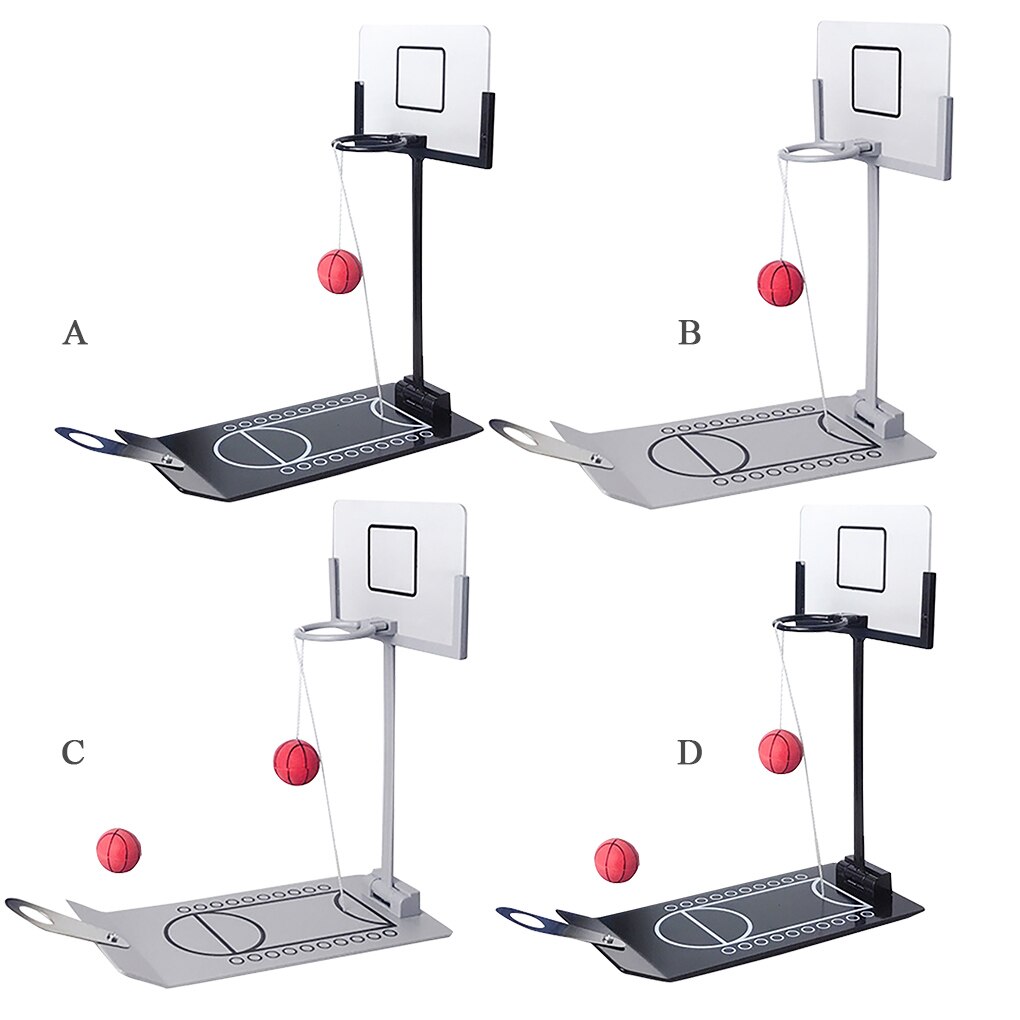 Foldable Mini Basketball Game Stress Relief Toy Office Desktop Table Basketball Birthday Portable Basketball Game Set