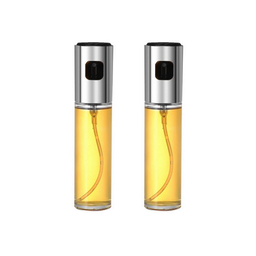 BBQ Baking Olive Oil Spray Bottle Oil Vinegar Spray Bottles Water Pump Gravy Boats Grill BBQ Sprayer BBQ Kitchen Tools Salad: A 2PCS