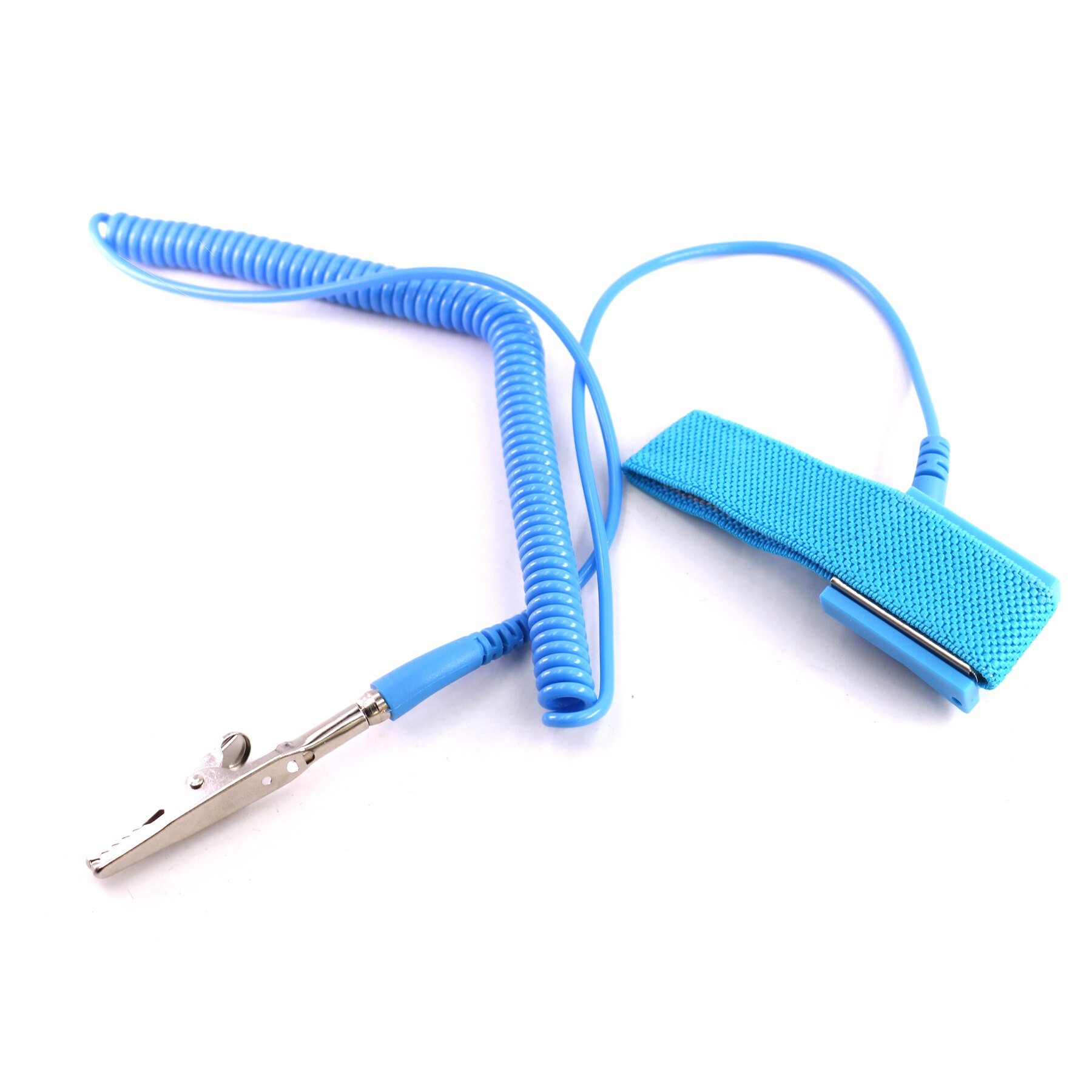 PVC ESD Blue Discharge Anti-Static Wristband AntiStatic ESD Control Wrist Strap Band