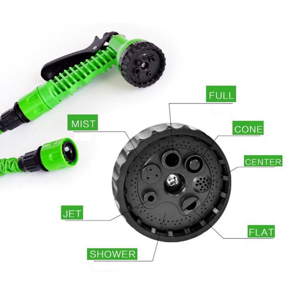 25FT-250FT Garden Hose Expandable Magic Flexible Water Hose Plastic Hoses Pipe With Spray Gun To Watering Car Wash Spray