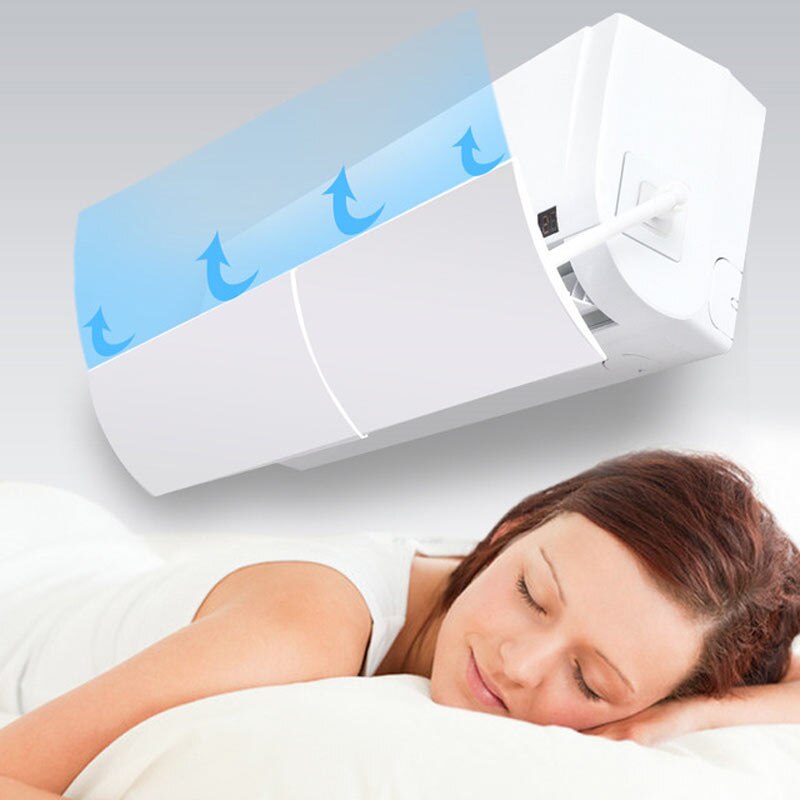 Intrekbare airconditioning windscherm thuis airconditioner deflector baffle woonkamer slaapkamer anti directe windscherm