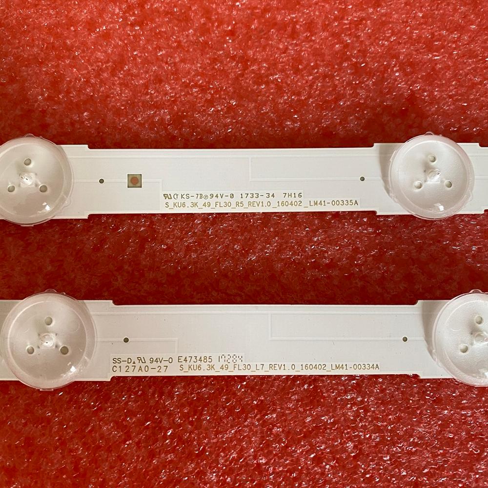 LED Backlight strip For Samsung UE49MU6199U UE49MU6179U UE49MU6175U UE49KU6172U UE49MU6195U UE49MU6190U UE49KU6100K