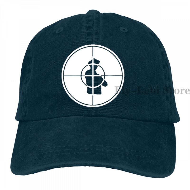 Public Enemy Cr Baseball cap men women Trucker Hats adjustable cap: 2-Navy