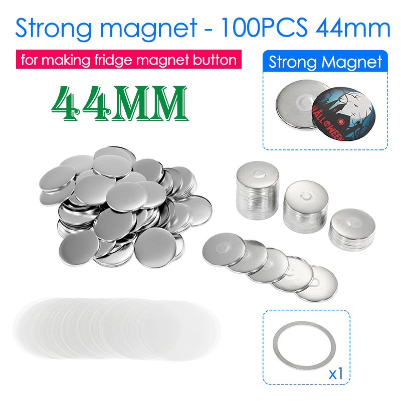 50/100 pièces 25-75mm aimant réfrigérateur Badge broche bouton fabricant pièces bricolage Badge bouton broches pour artisanat d'art faisant réfrigérateur Badges ensemble: plum