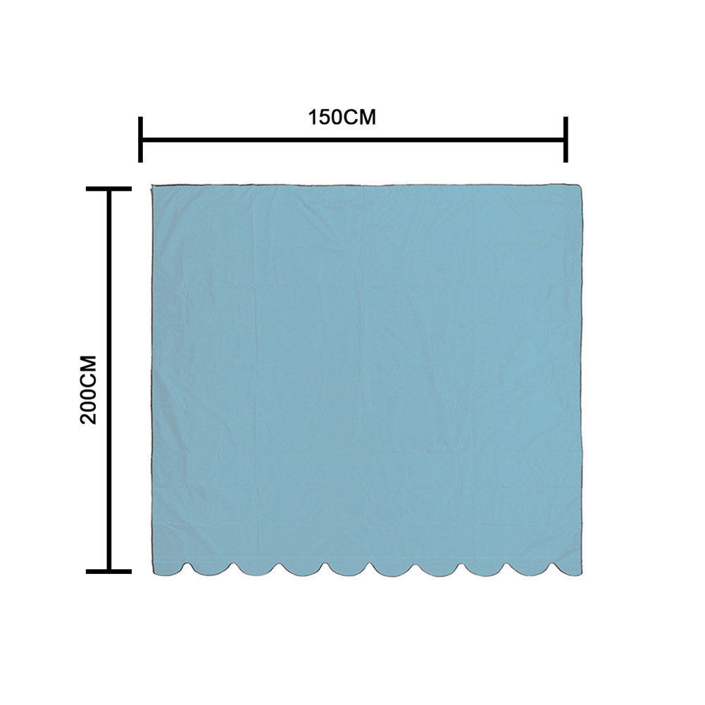 Waterproof Top Cover Canopy Replacement for Garden Patio Courtyard Outdoor Canopy Awning Sun Shade Shelter Fabric Cover Frill