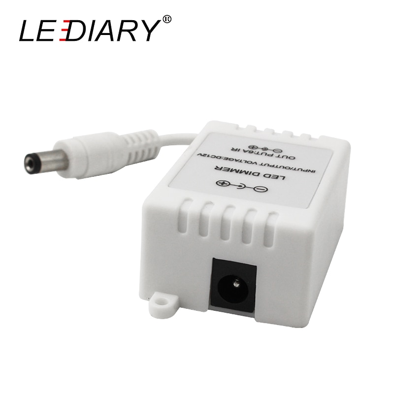 LEDIARY 12V RF Stufenlose Dimmer kabellos Fernbedienung Regler Mono Farbe LED Lampen Streifen 3528 5050 60W berühren Kontrolle wifi Regler