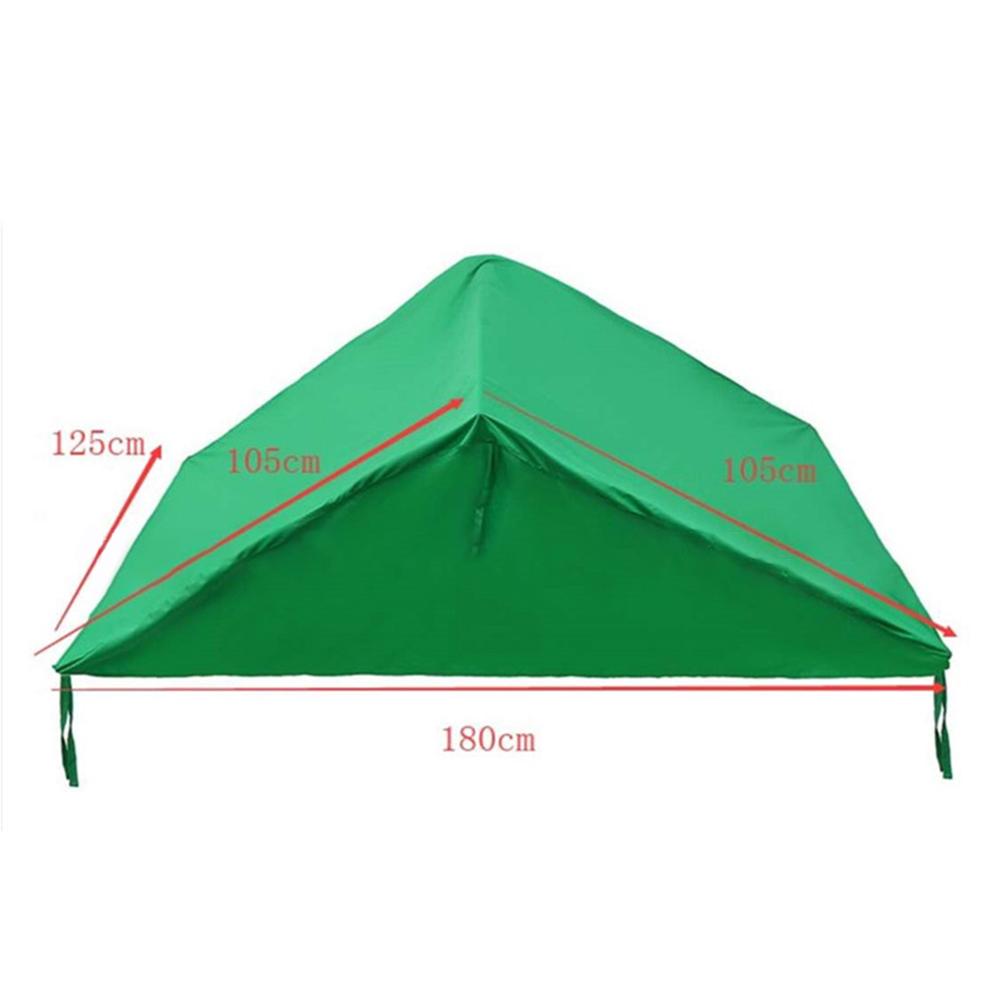 Cubierta de techo para jaula de pájaros para exteriores, cubierta impermeable para Patios, ligera, para exteriores, jardines, jaula para pájaros, Protector de techo # 4O