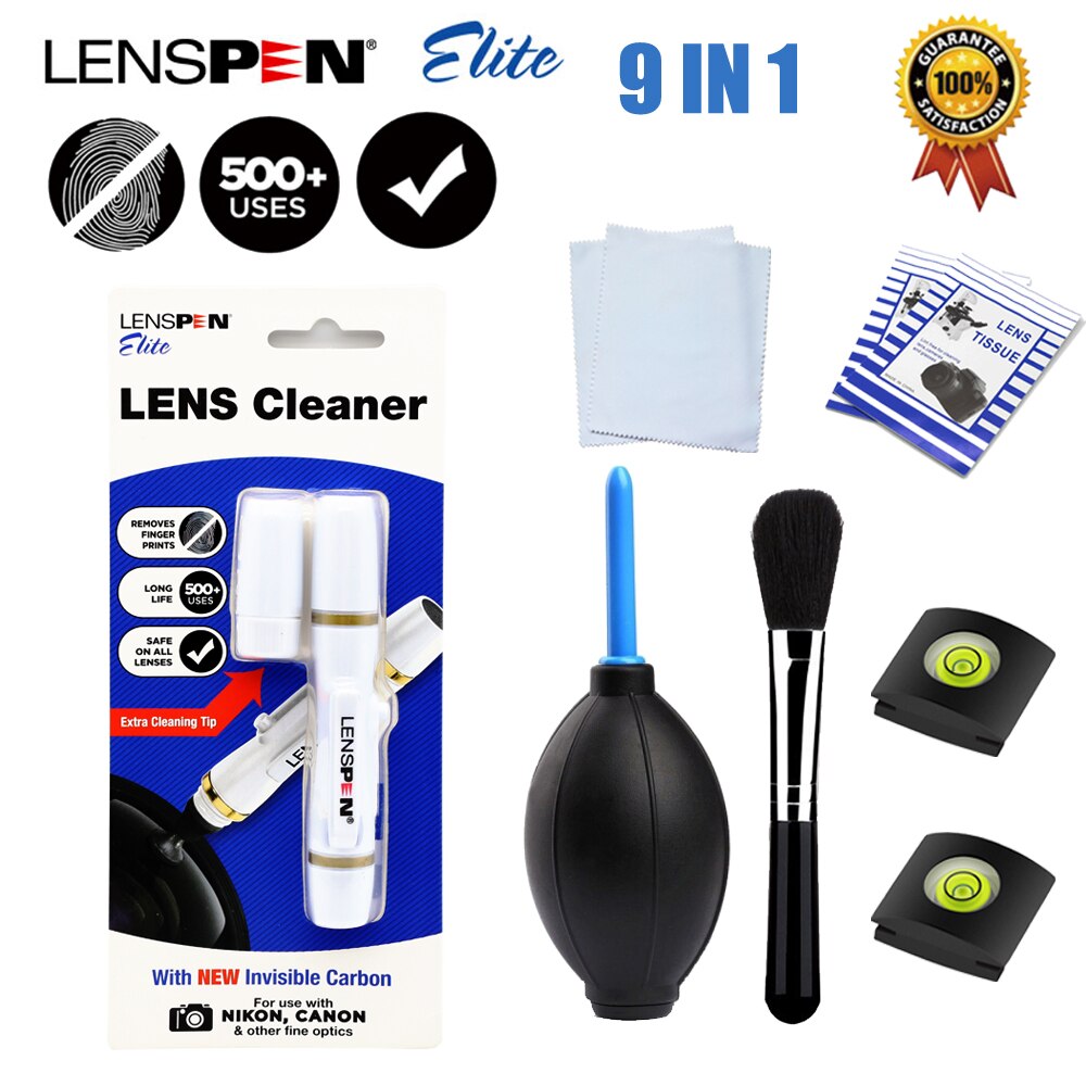 Original Lenspen NLP-2 lentille nettoyage stylo Invisible composé de carbone poussière nettoyant pour Canon Nikon Sony DSLR appareil photo reflex