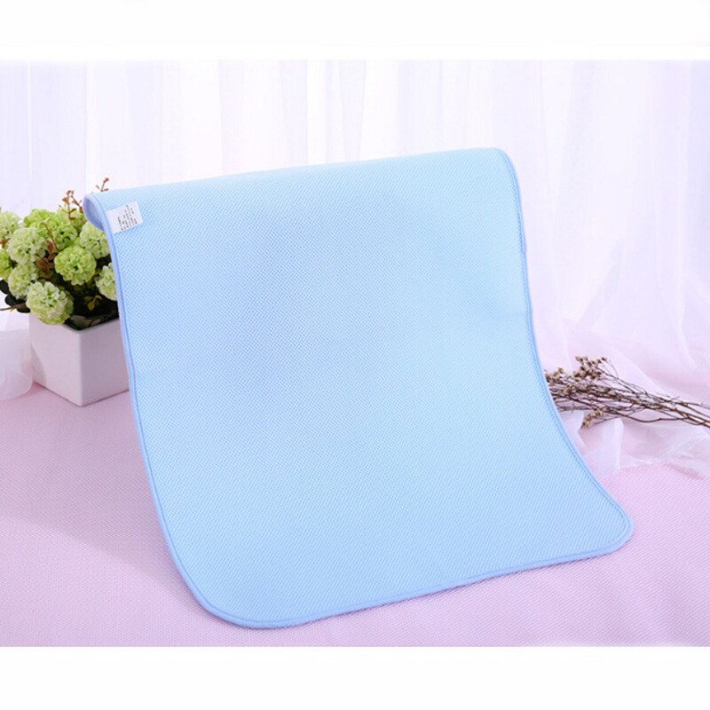 Baby bamboe herbruikbare luiers kinderen waterdichte matras beddengoed luier verschoningsmat drielaags laken verzorgingsmat voor baby's