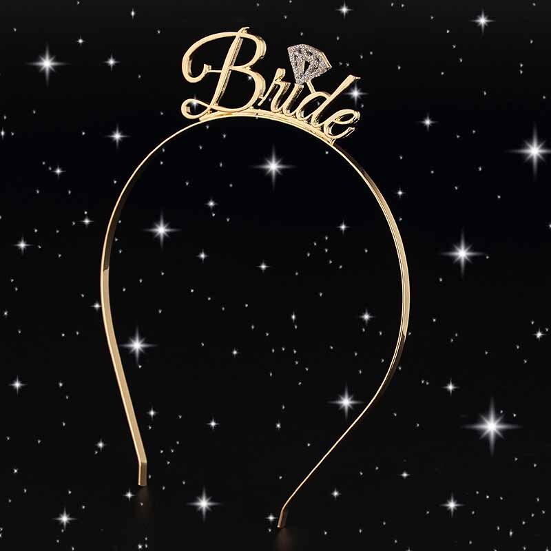 Hold brud stamme brudepige tiara krone pandebånd polterabend bruden skal være bryllup brude brusebad piger nat dekoration
