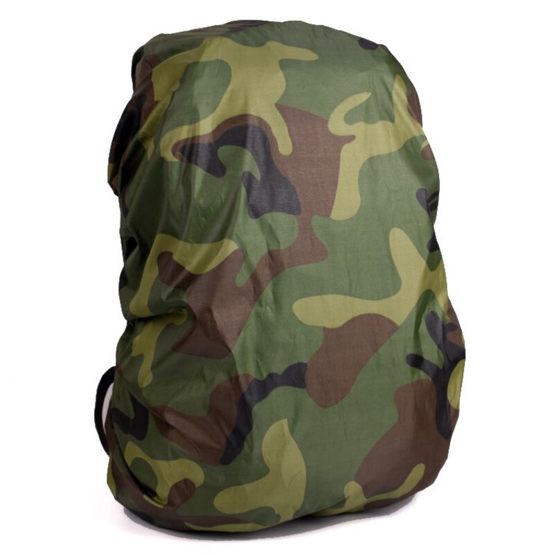 Udendørs støvtæt regn camouflage rygsæk sæt bærbar regntaske rygsæk rejse camping forsyninger