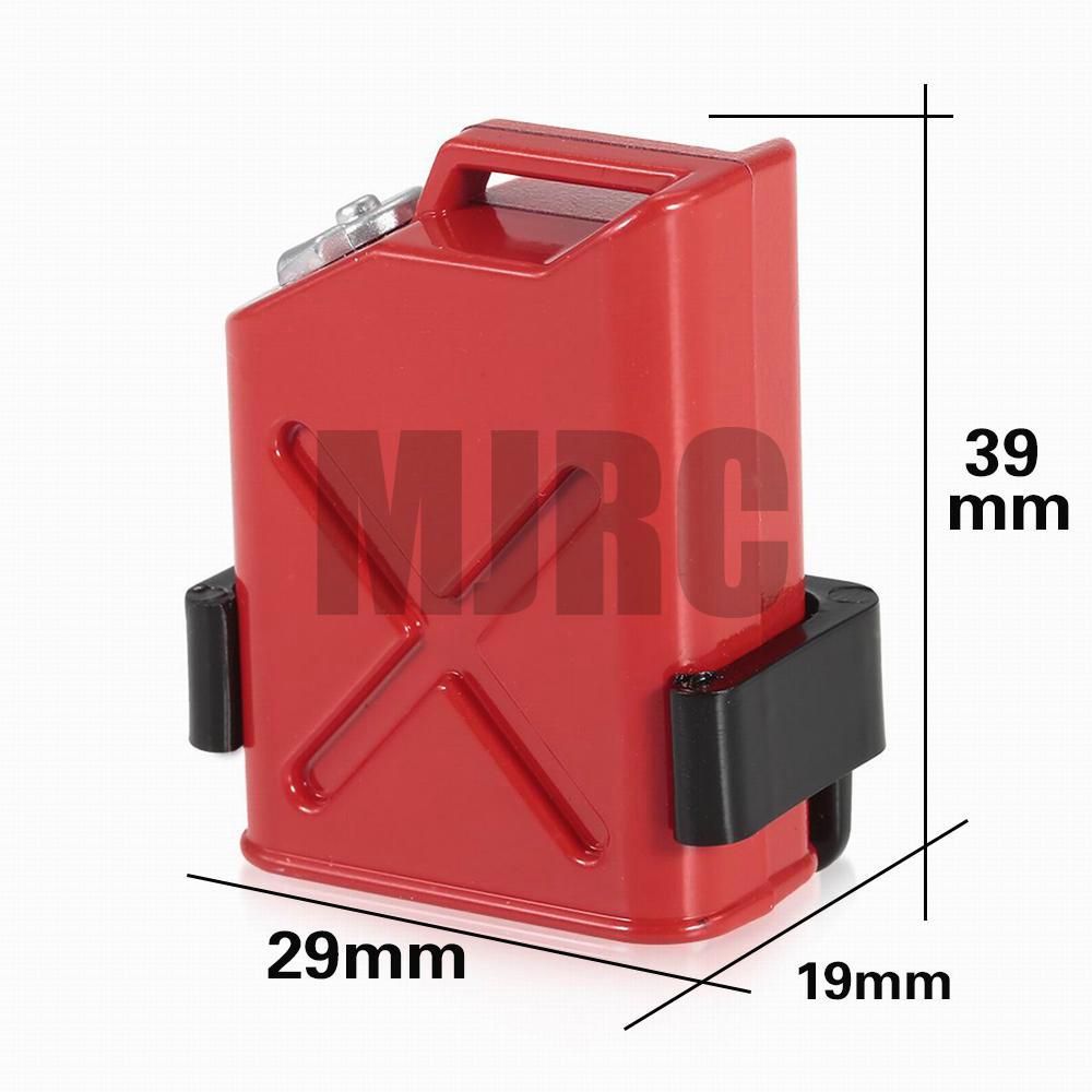 Mini tanque de combustible RC Rock Crawler 1:10, accesorios para TAMIYA CC01 Axial SCX10 90046 D90 D110 TF2 Trax TRX-4 Crawler Truck