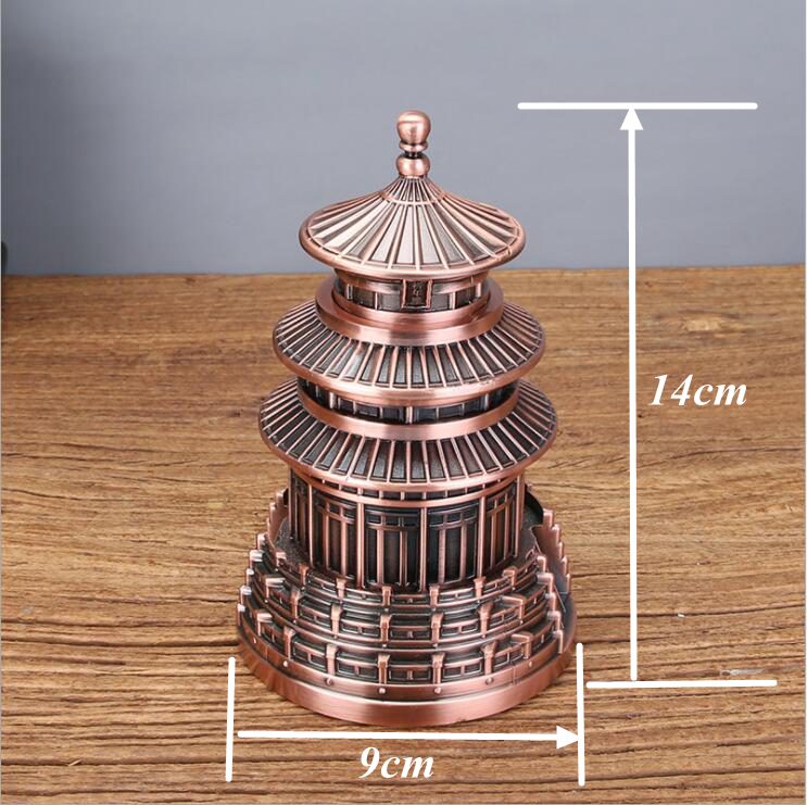 Architectonische Stijl Automatische Toothpicker Houders Palillero Dispensador Tandenstoker Dispenser Cachette Afscheiden Met Geschenkdoos: S1 copper