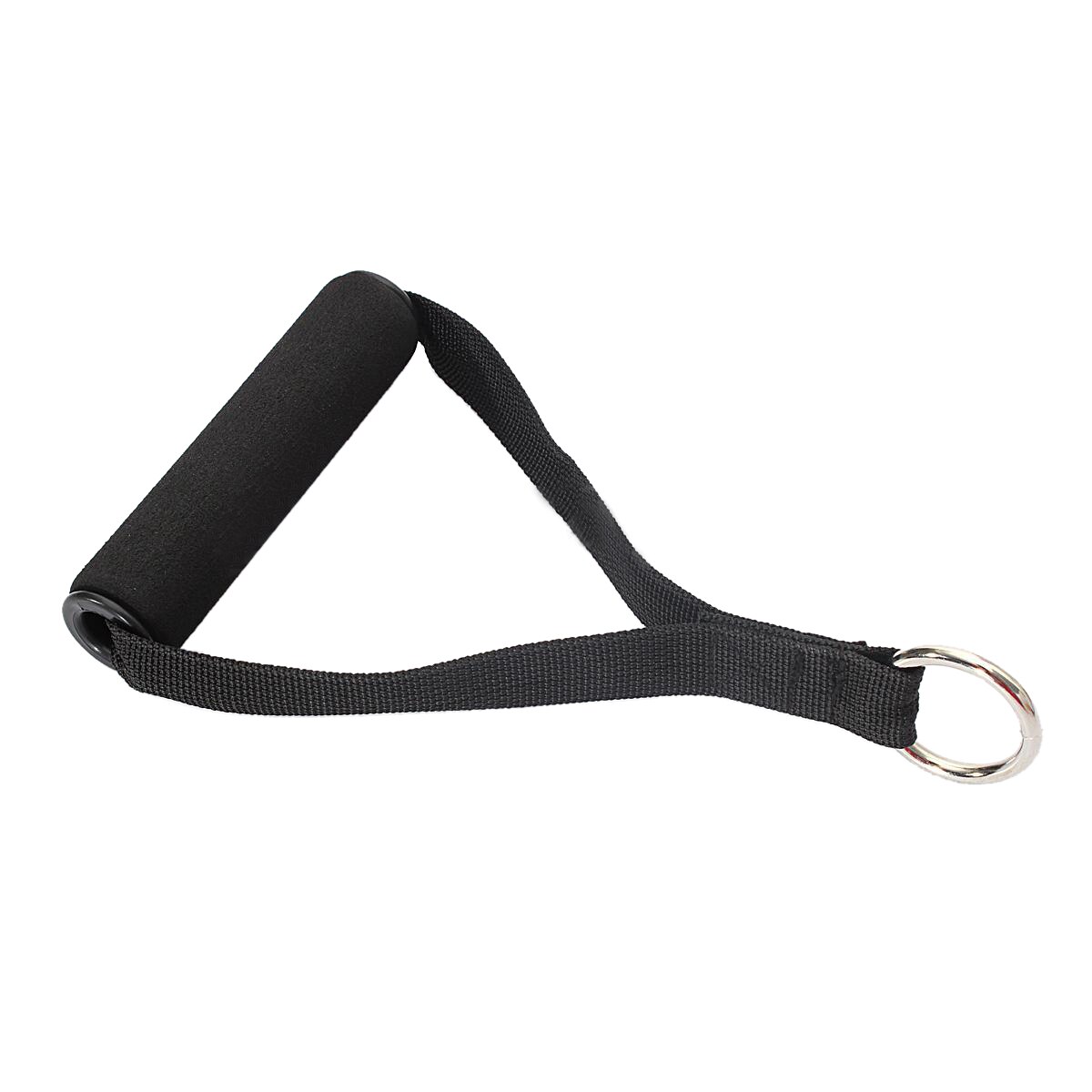 Noir 1 paire poignées de traction bandes de résistance mousse remplacement équipement de Fitness noir pour Yoga exercice entraînement puissance bandes gymnase
