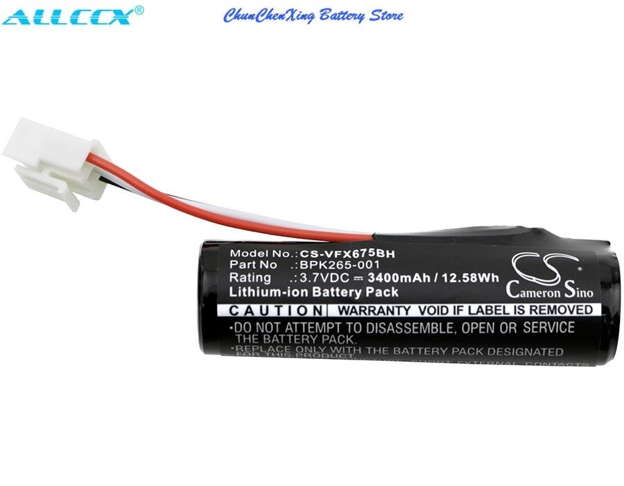 Cameron Sino 2200mAh/2600mAh/3400mAh Batteria BPK265-001, BPK265-001-01-A, BPK265-001-01-B per VeriFone VX675, VX690