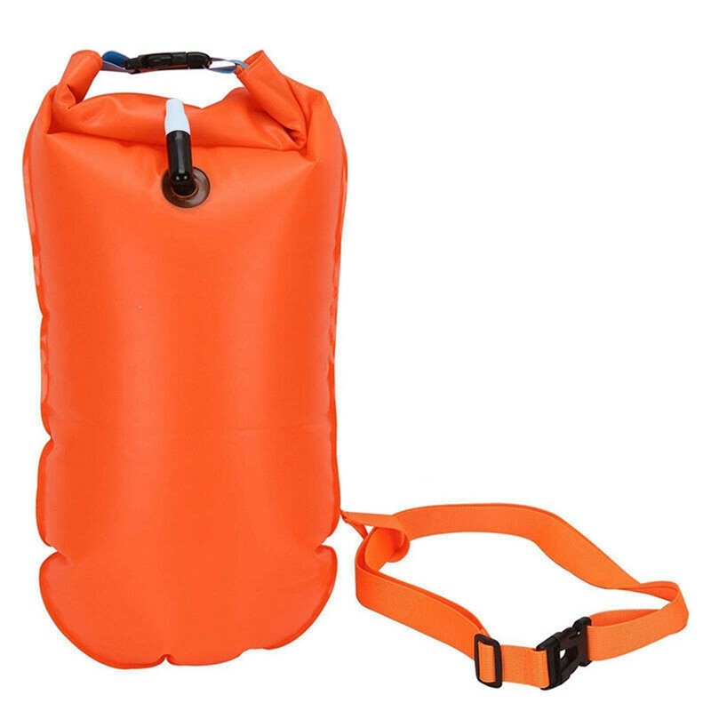 Outdoor Waterproof Air Bag Swimming Buoy Swimming Towing Floating Bag Kayaking Storage Bag Drifting Signal Buoy