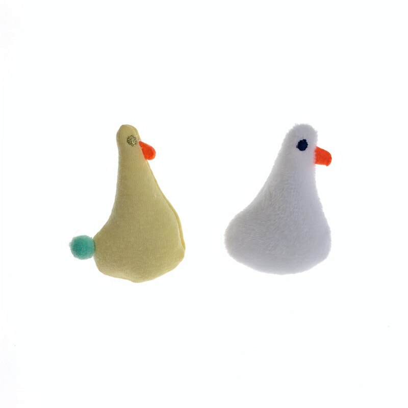 Nette Karikatur Weiße Ente Metall Emaille Brosche Persönlichkeit Modische Ente Abzeichen Stift modisch schick freundlicher Kleidung Rucksack Jewe: 3