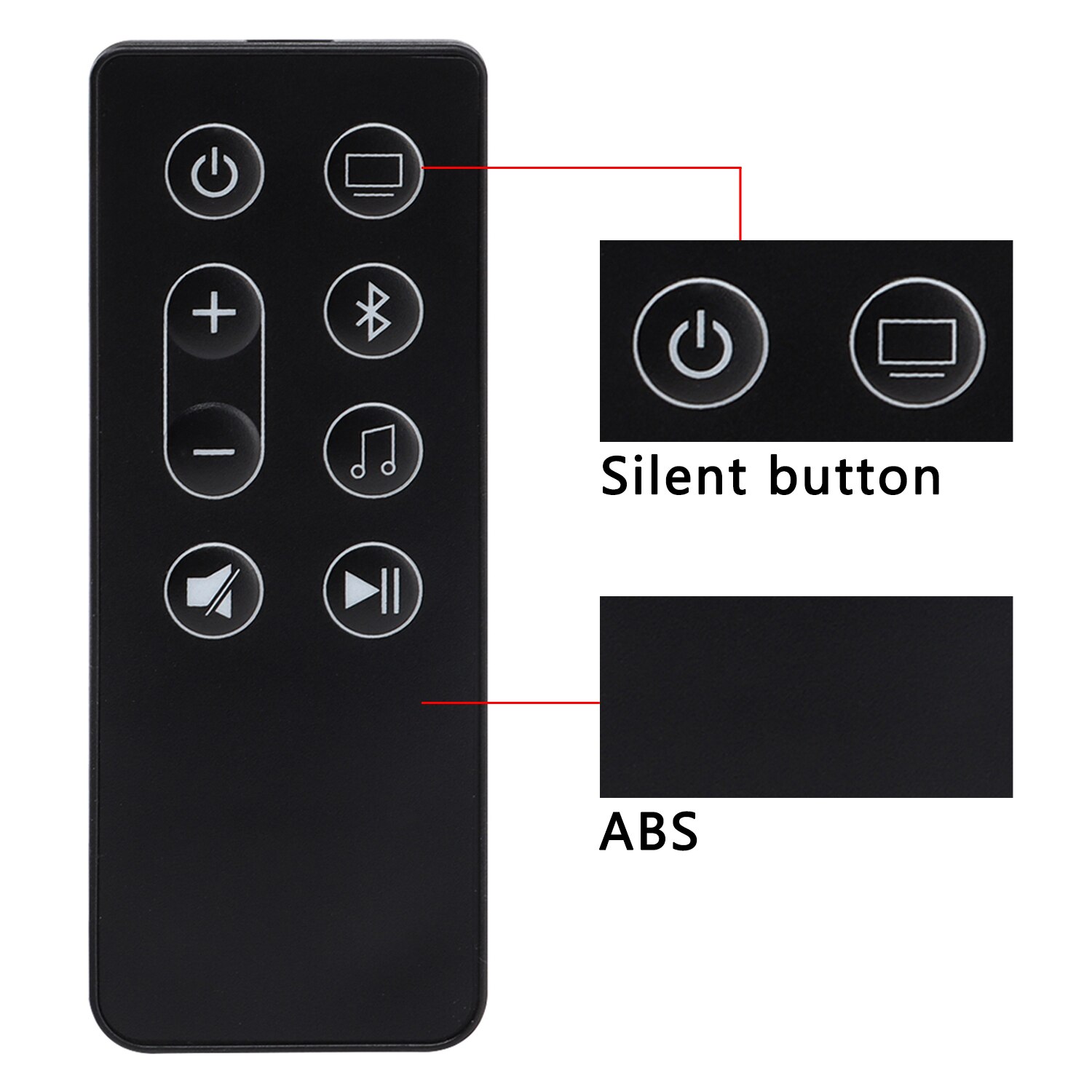 Remote Control for Bose Smart Soundbar 300 Music System Audio Controller