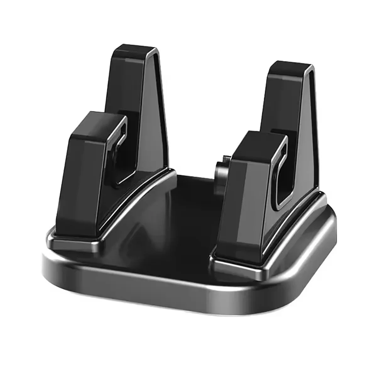 360 Grad drehbarer Auto-Handyhalter, Armaturenbrett-Kleber, universeller Halfter für Mobiltelefone, Autozubehör, Montagehalterung: Schwarz