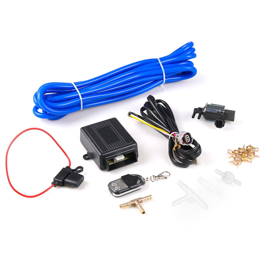 Wireless Remote Universal Vacuum Exhaust Cutout Valve Controller Set With One or Two Remote control: 1 remote control