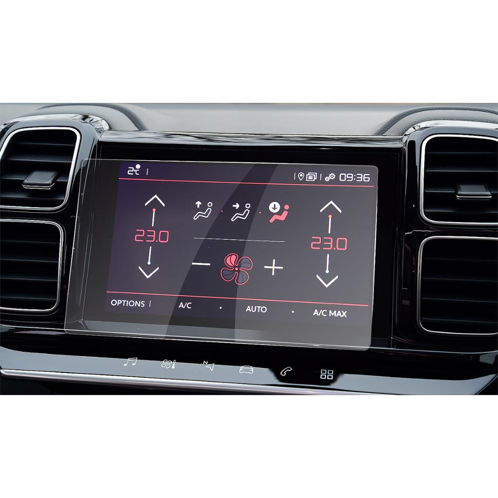 RUIYA car screen protector for Citroen C5 aircross car navigation touch center display,tempered glass protective film