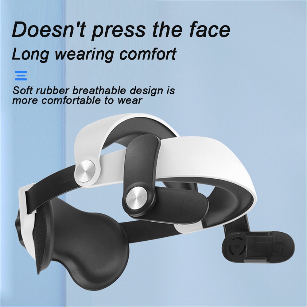 Head Strap for Oculus Meta Quest 2 Accessories Elite Strap for Enhanced Support and Comfort in VR