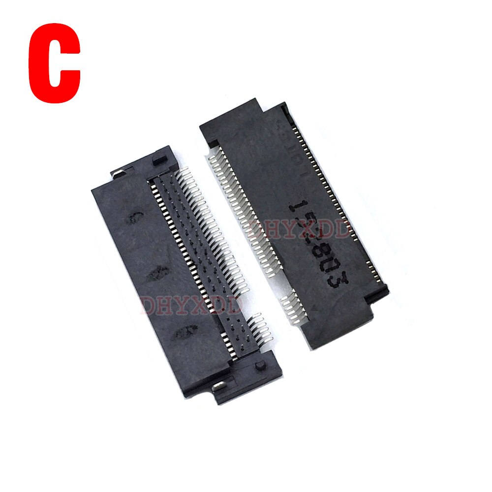 Conector key-b M-KEY H1.8 1,5 H Sink 67 P 67 PIN Ngff, ranura M.2 SSD NGFF, 2-10 piezas